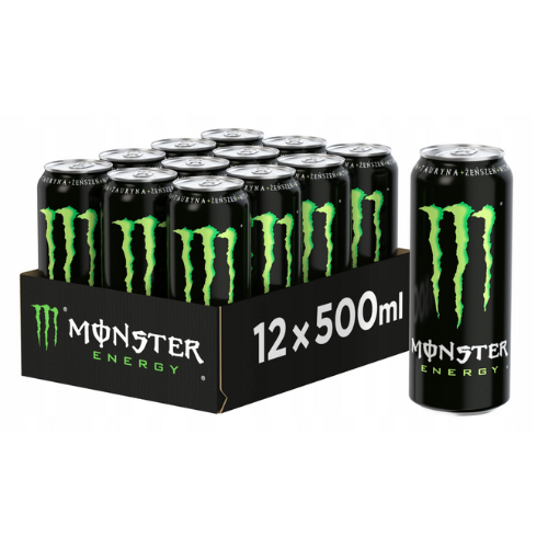 MONSTER Monster Energy - 12x 500ml
