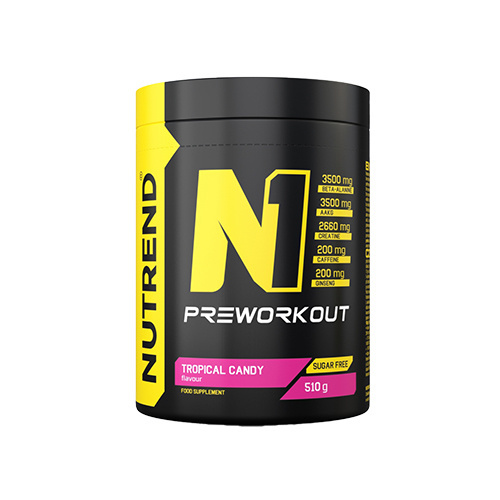 NUTREND N1 Pre Workout - 510g - PROMOTION - 27-10
