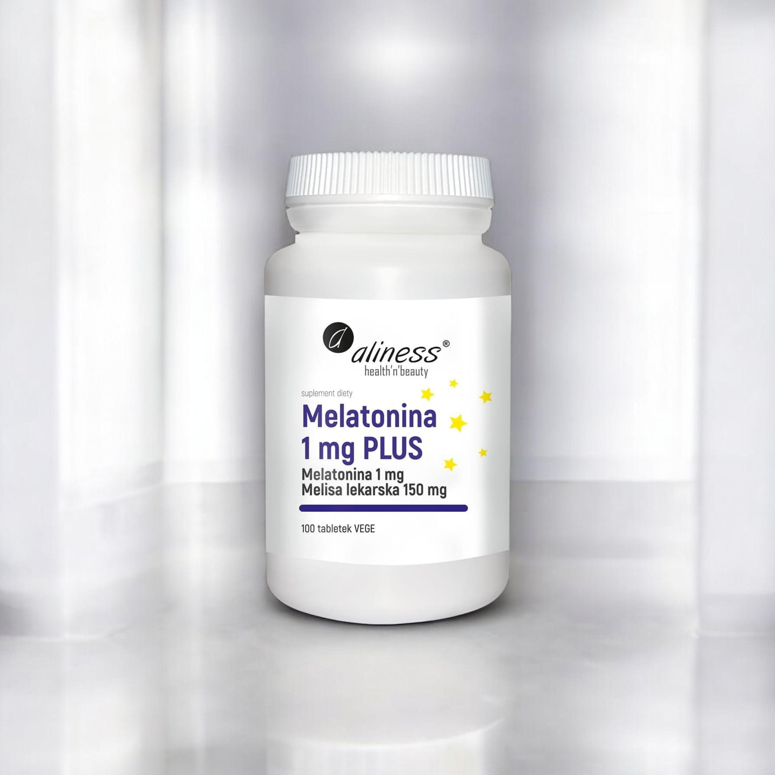 ALINESS - Melatonine 1mg Plus - 100comp.