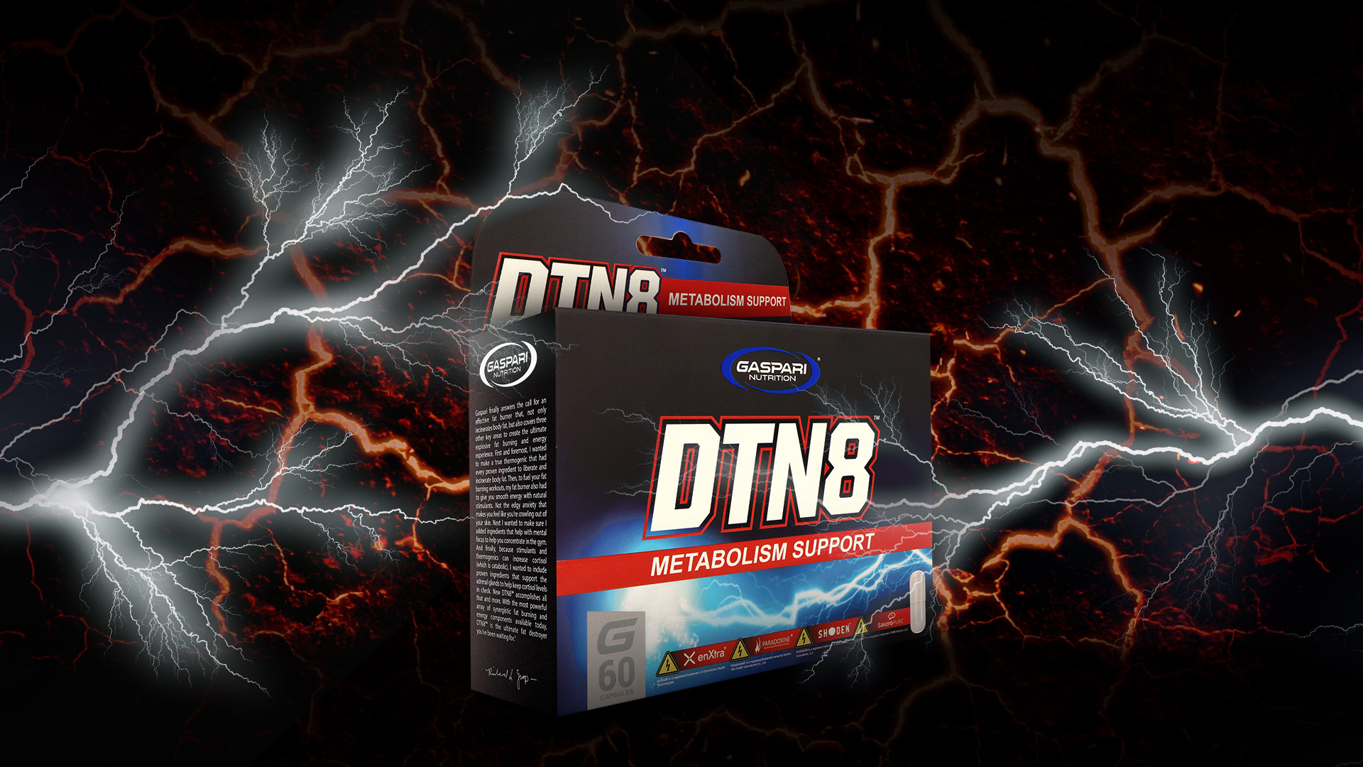 GASPARI NUTRITION - Dtn 8 - 60 gélules
