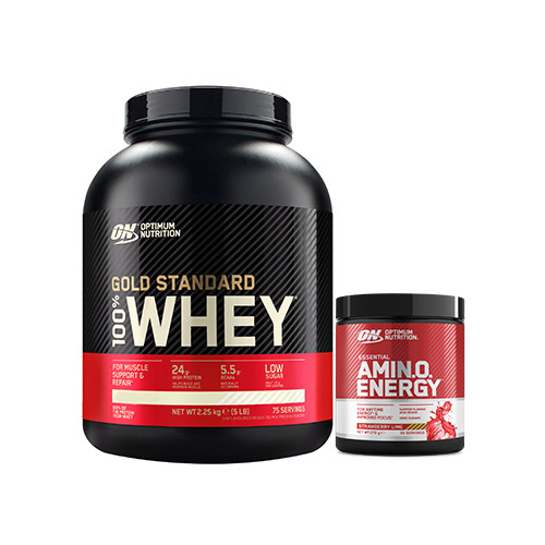 OPTIMUM NUTRITION Whey Gold Standard - 2270g* + Amino Energy - 270g 