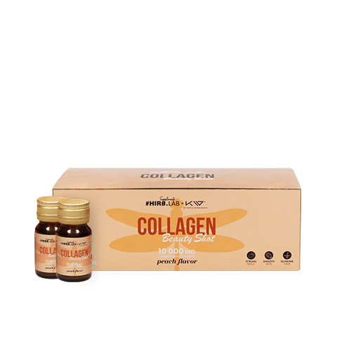 HIRO.LAB Collagen Shot – 10x 30 ml – Pêche