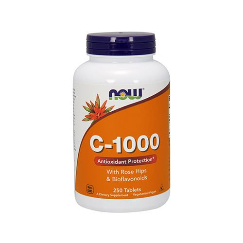 NOW Vitamin C-1000 avec Cynorhodons et Bioflavonoïdes - 250tabs