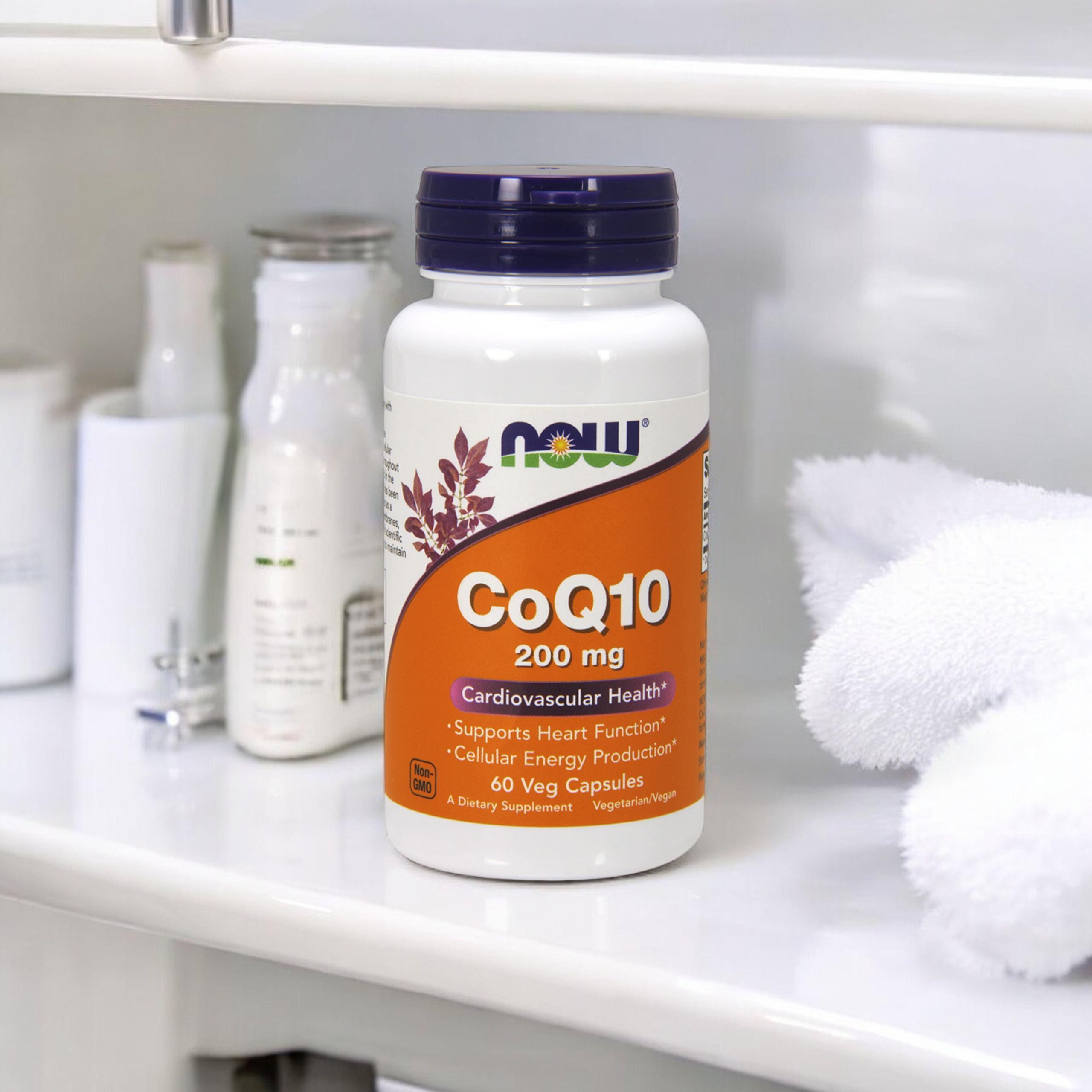 NOW CoQ10 ( Coenzyme Q10 ) 200mg - 60vegcaps