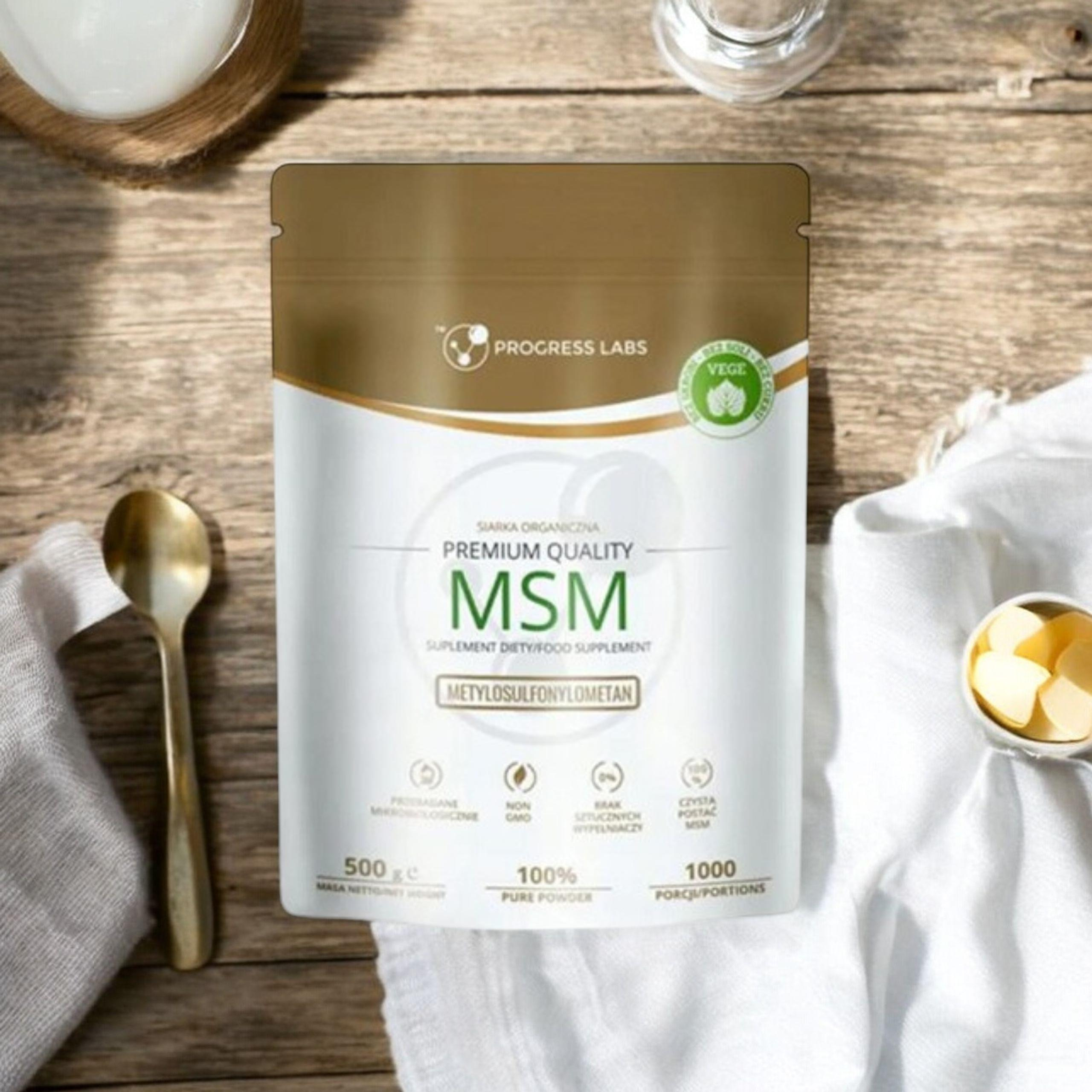 PROGRESS LABS MSM (Soufre Organique) - 500g