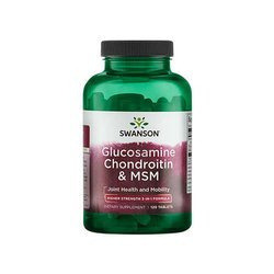 SWANSON Glucosamine Chondroitin & MSM 500/400/200 - 120tabs - Glucosamine Chondroïtine MSM