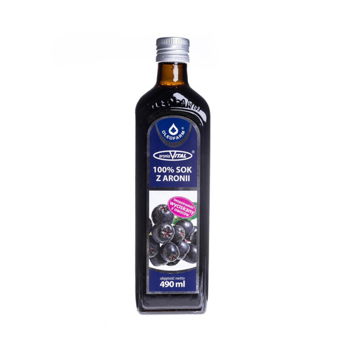 OLEOFARM - Jus 100% z Aronii - 490ml - Chokeberry