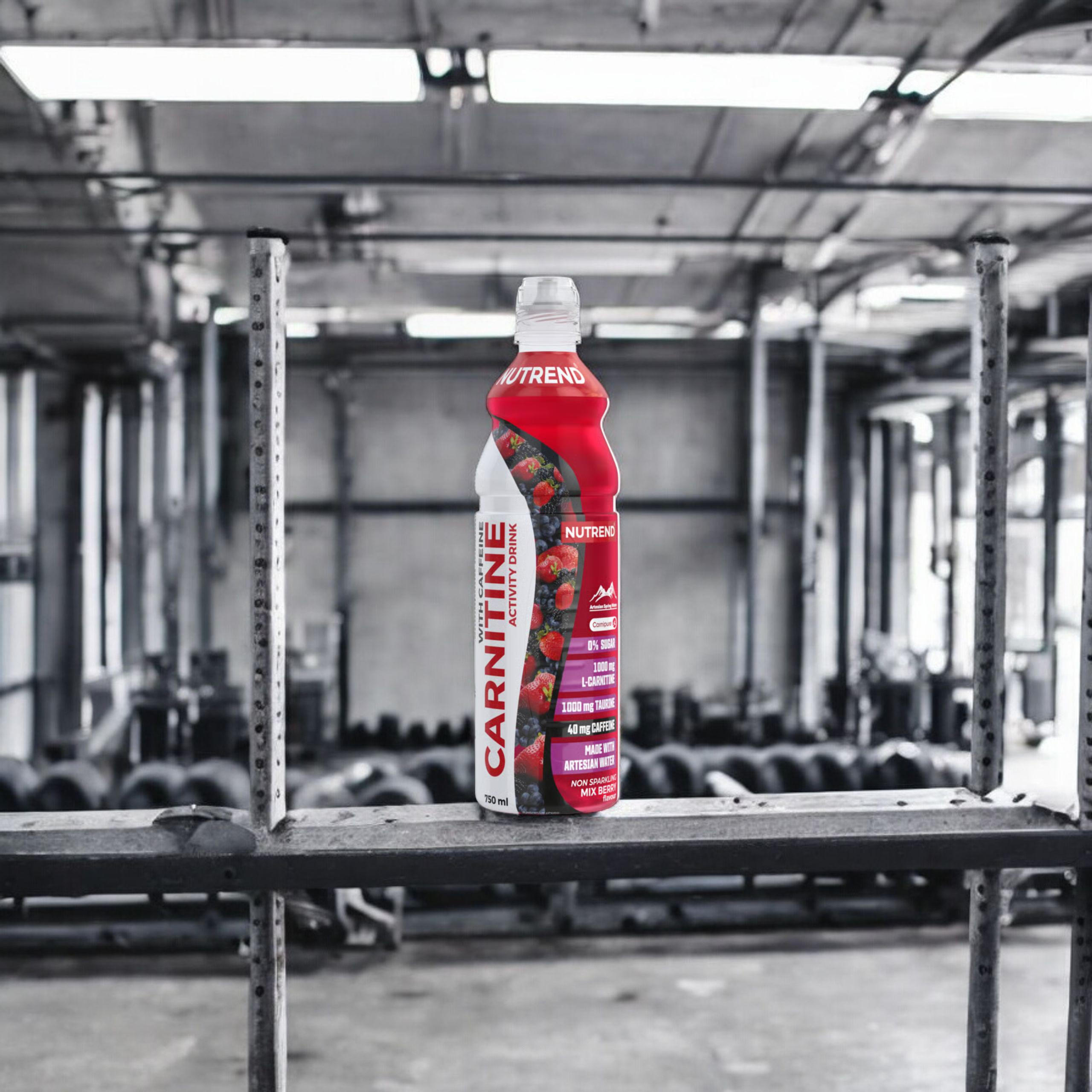 NUTREND Boisson à la carnitine avec caféine - 8x 750ml