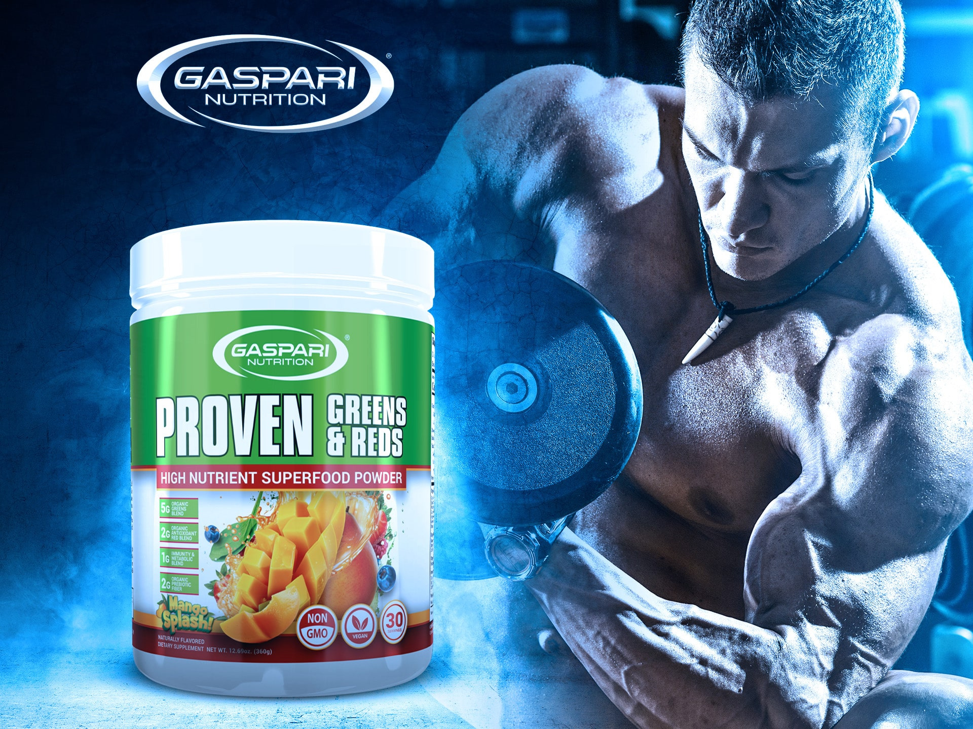 GASPARI NUTRITION Proven Greens & Reds - 360g