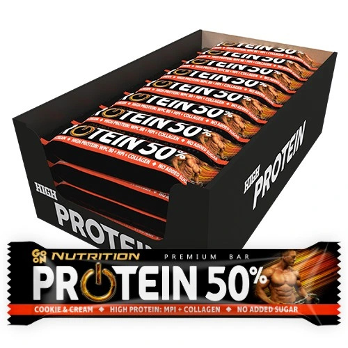 SANTE - Go On Protein 50% - 24x 40g - Cookie & Cream 