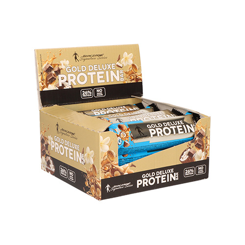 KEVIN LEVRONE - Gold Deluxe Protein Bar - 12x 48g - Noix de Coco et Caramel