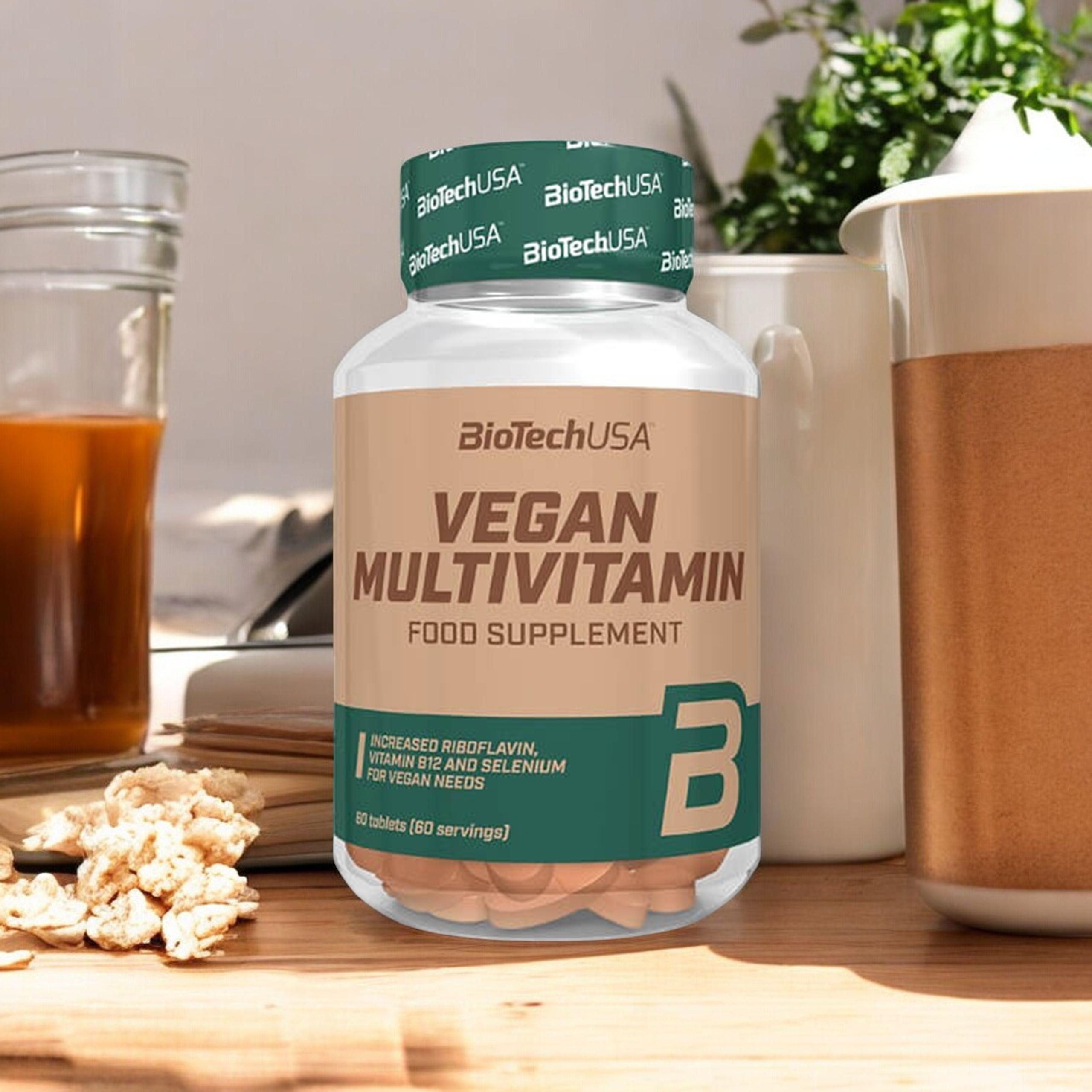 BioTech USA Vegan Multivitamin - 60tabs. - Multivitamine pour les végétaliens