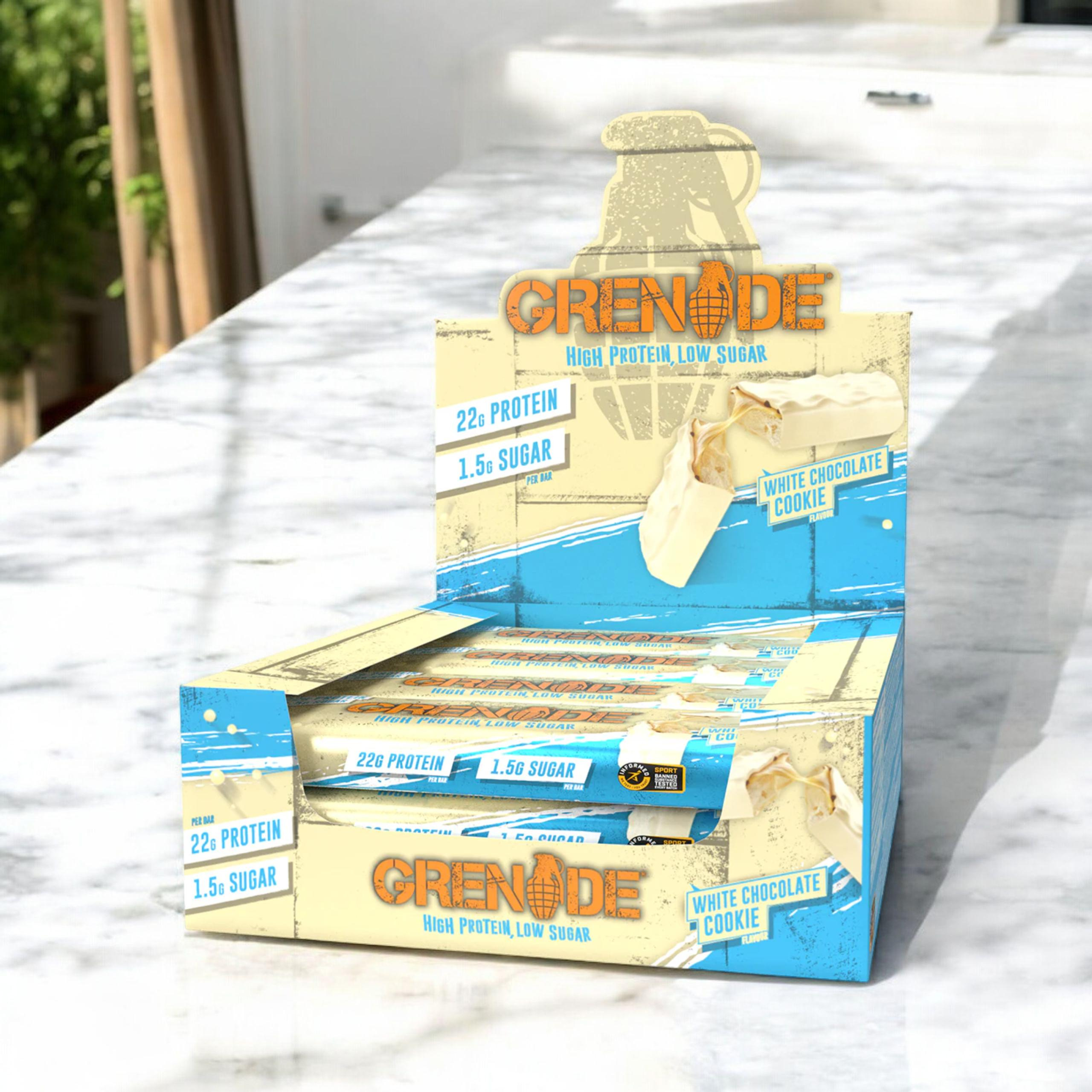 GRENADE - Barre Protéinée - 12x 60g