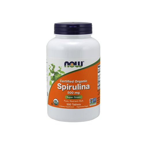 NOW Spirulina 500mg - 500tabs.