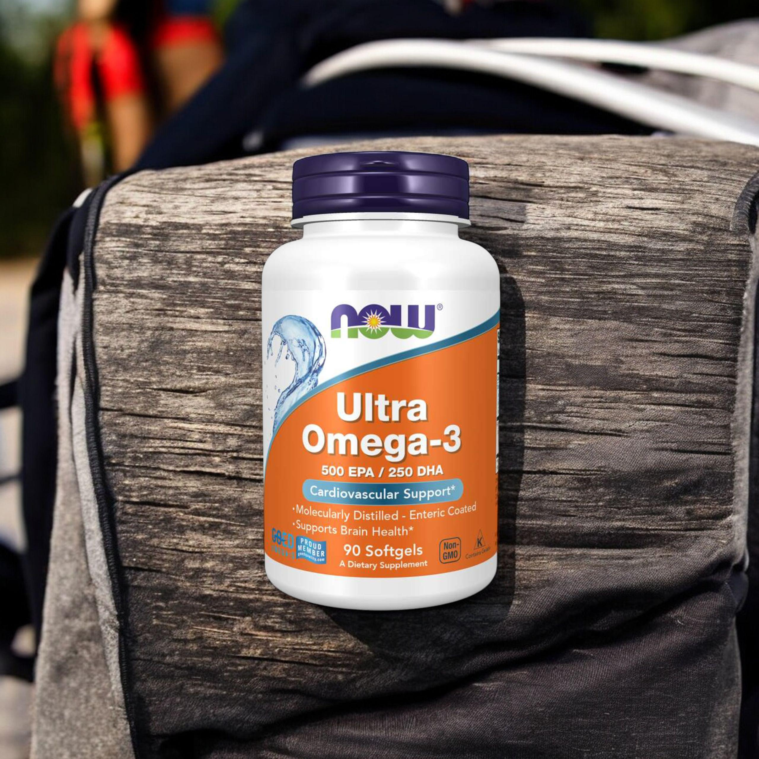 NOW Ultra Omega3 500EPA/250DHA - 90softgels