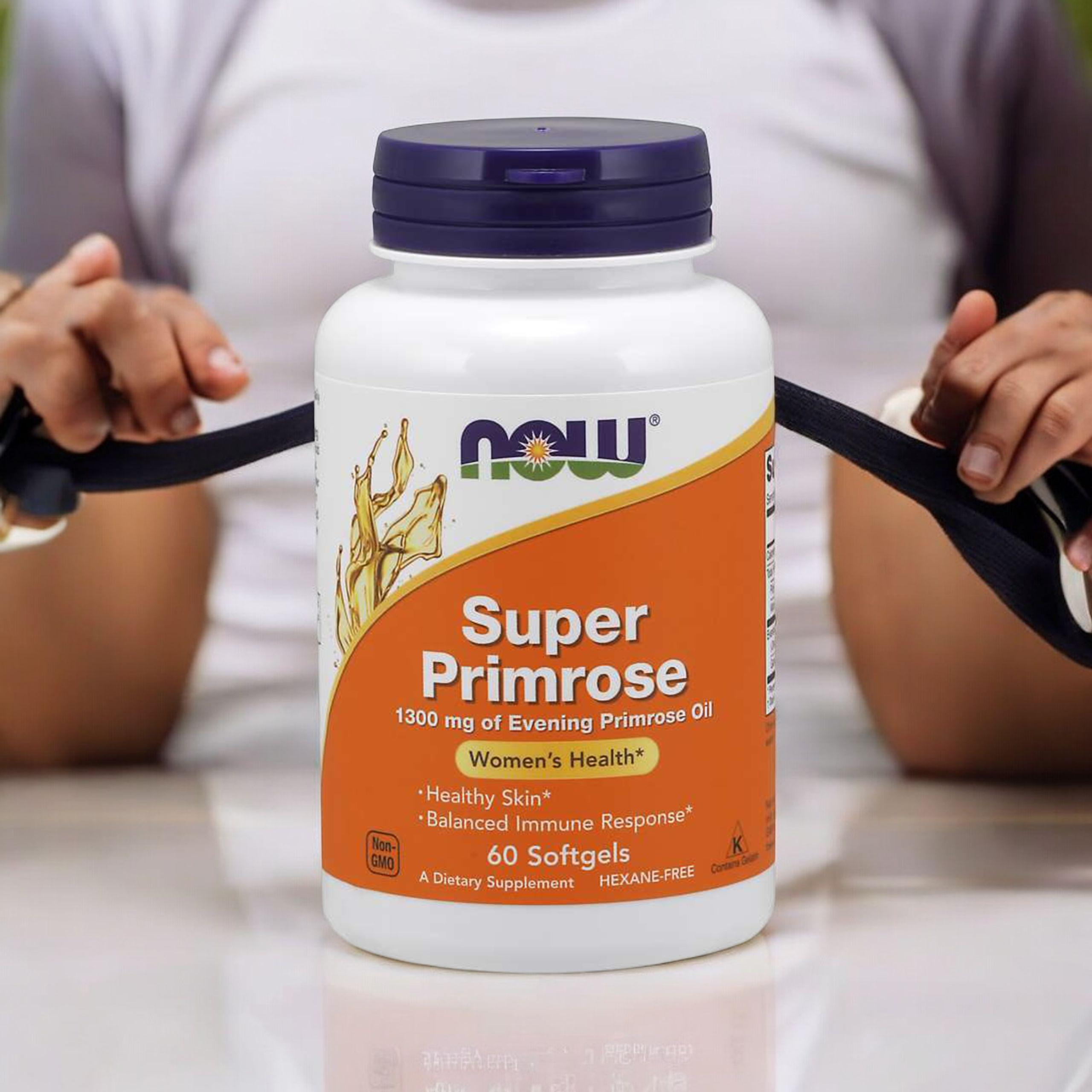 NOW Super Primrose - 60softgels. - Huile d'Onagre Biannuelle