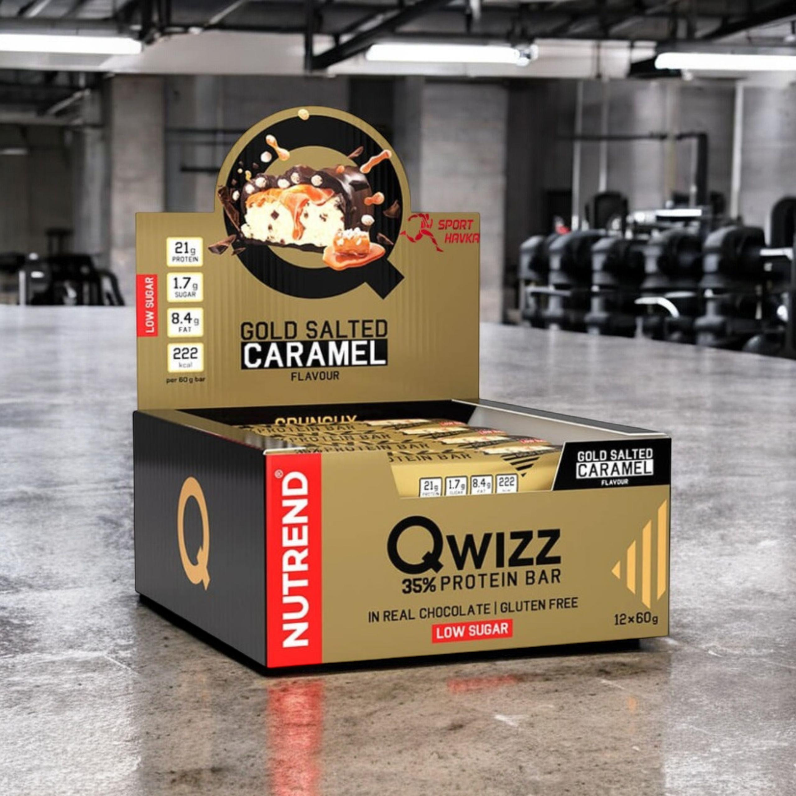 NUTREND - Barre QWIZZ Protein Bar - 24x 60g