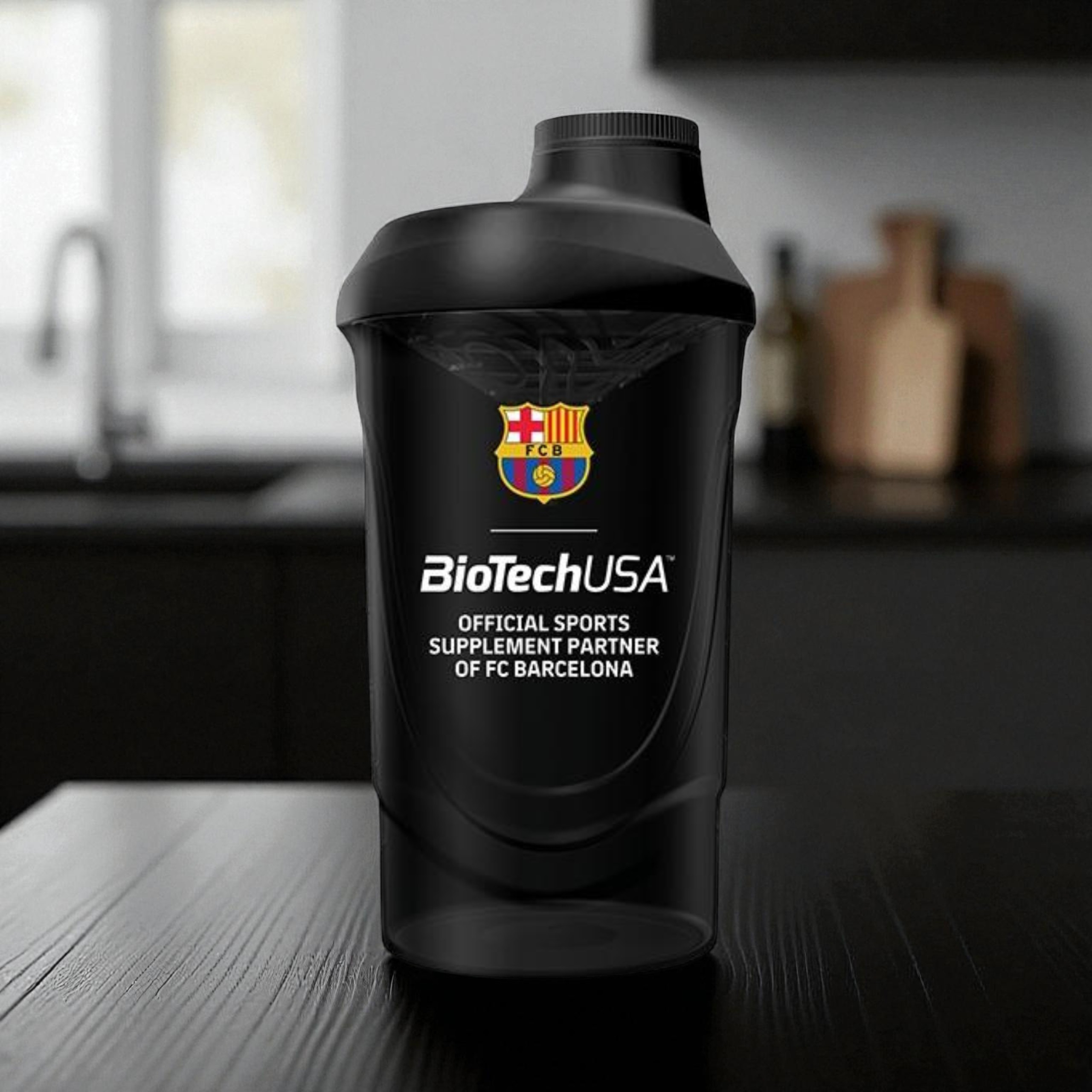 BIOTECH - FC Barcelona Shaker - 600ml - Noir