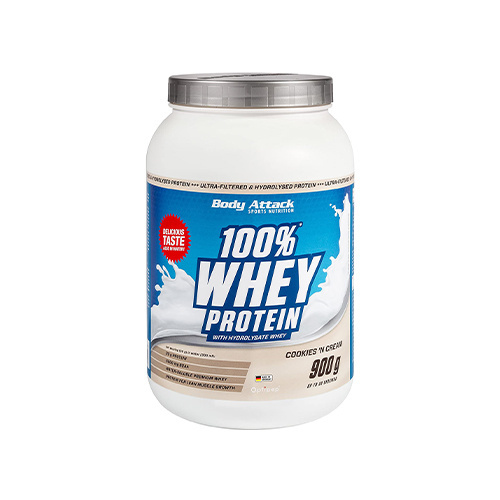 BODY ATTACK 100% Whey Protein - 900g