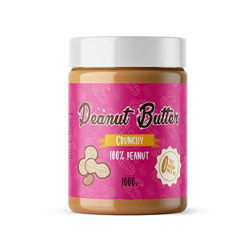 MP NUTRITION Peanut Cream 100% Peanut Crunchy - Beurre d'Arachide / Crème d'arachide - 1000g