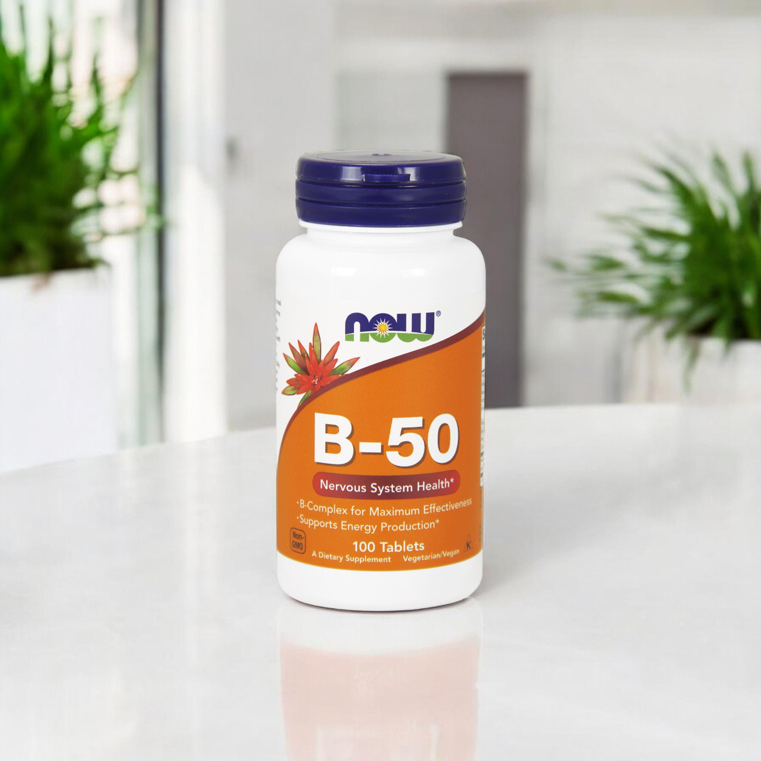 NOW Vitamin B-50 - 100tabs