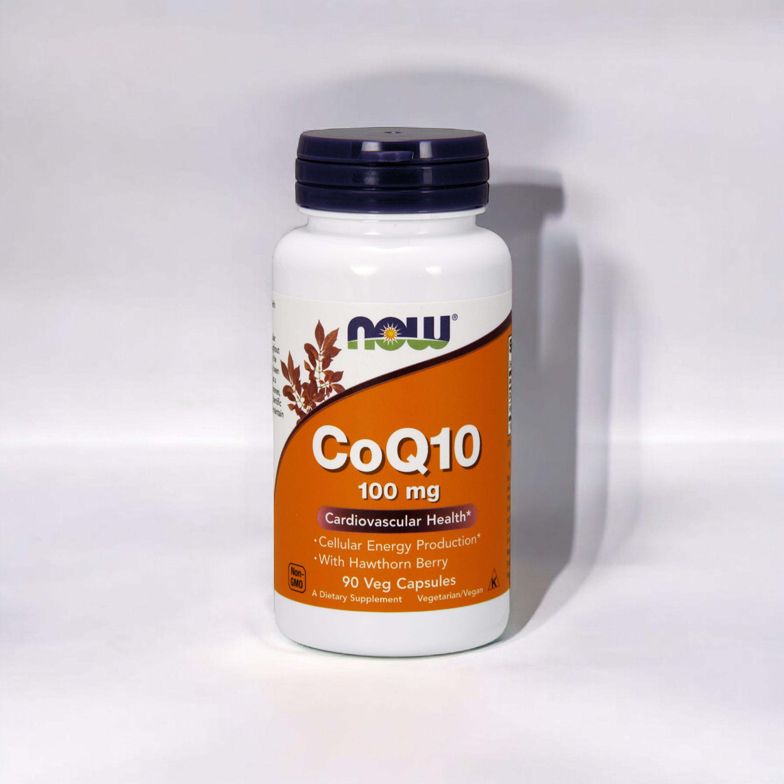 NOW CoQ10 ( Coenzyme Q10 ) 100mg - 90vegcaps