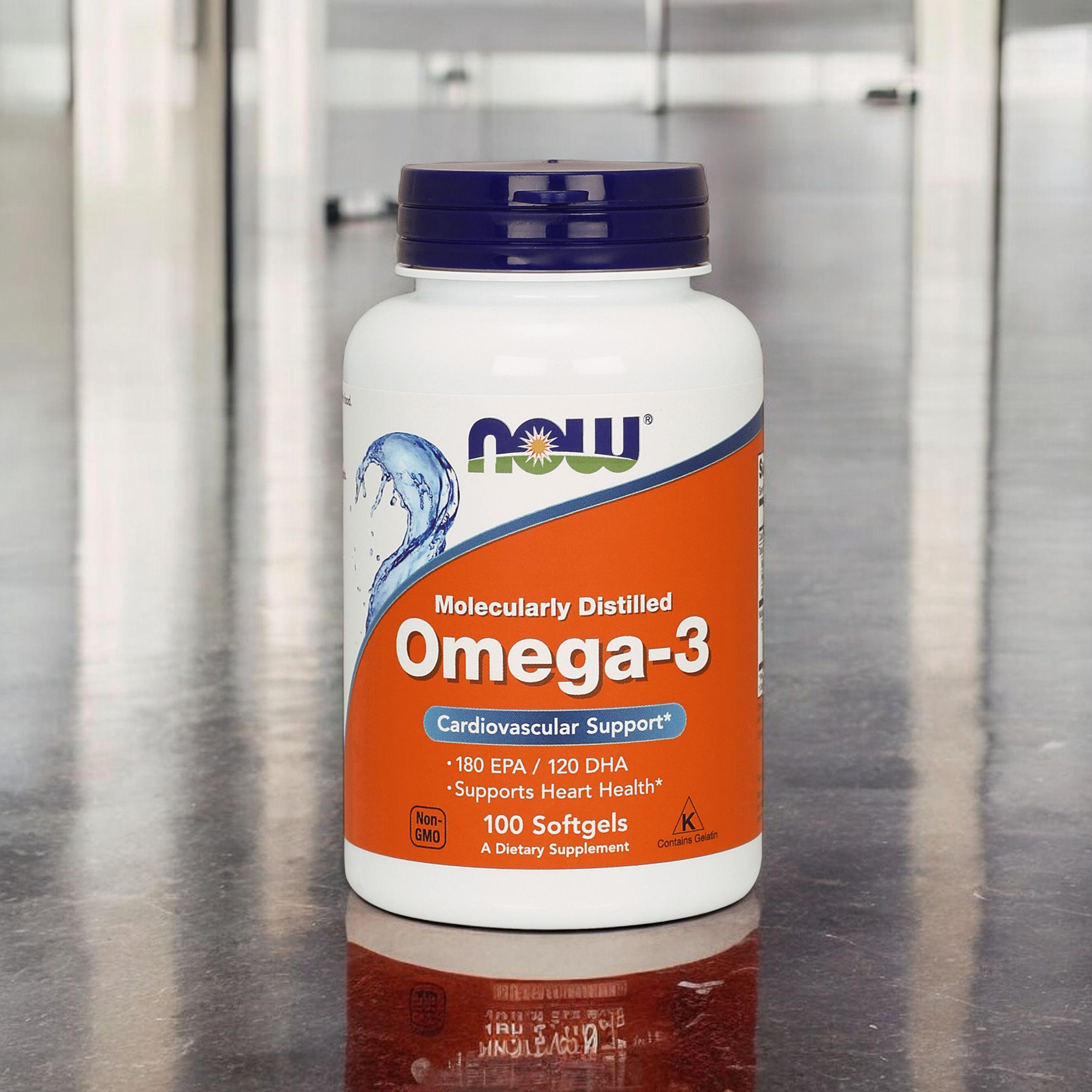 NOW Omega-3 - 100soft gels