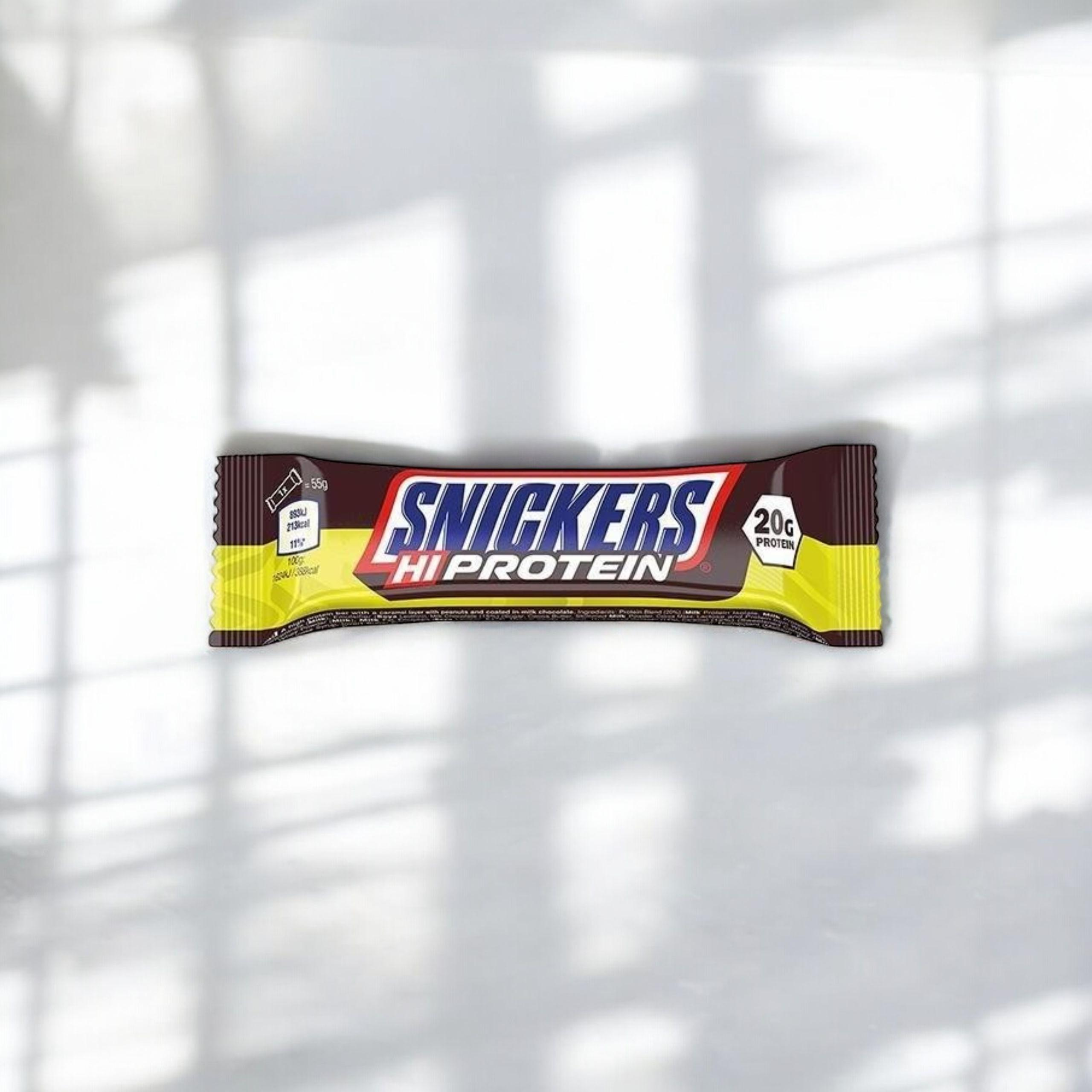 Mars - Barre HIProtein Snickers - 12x 55g - Classique 