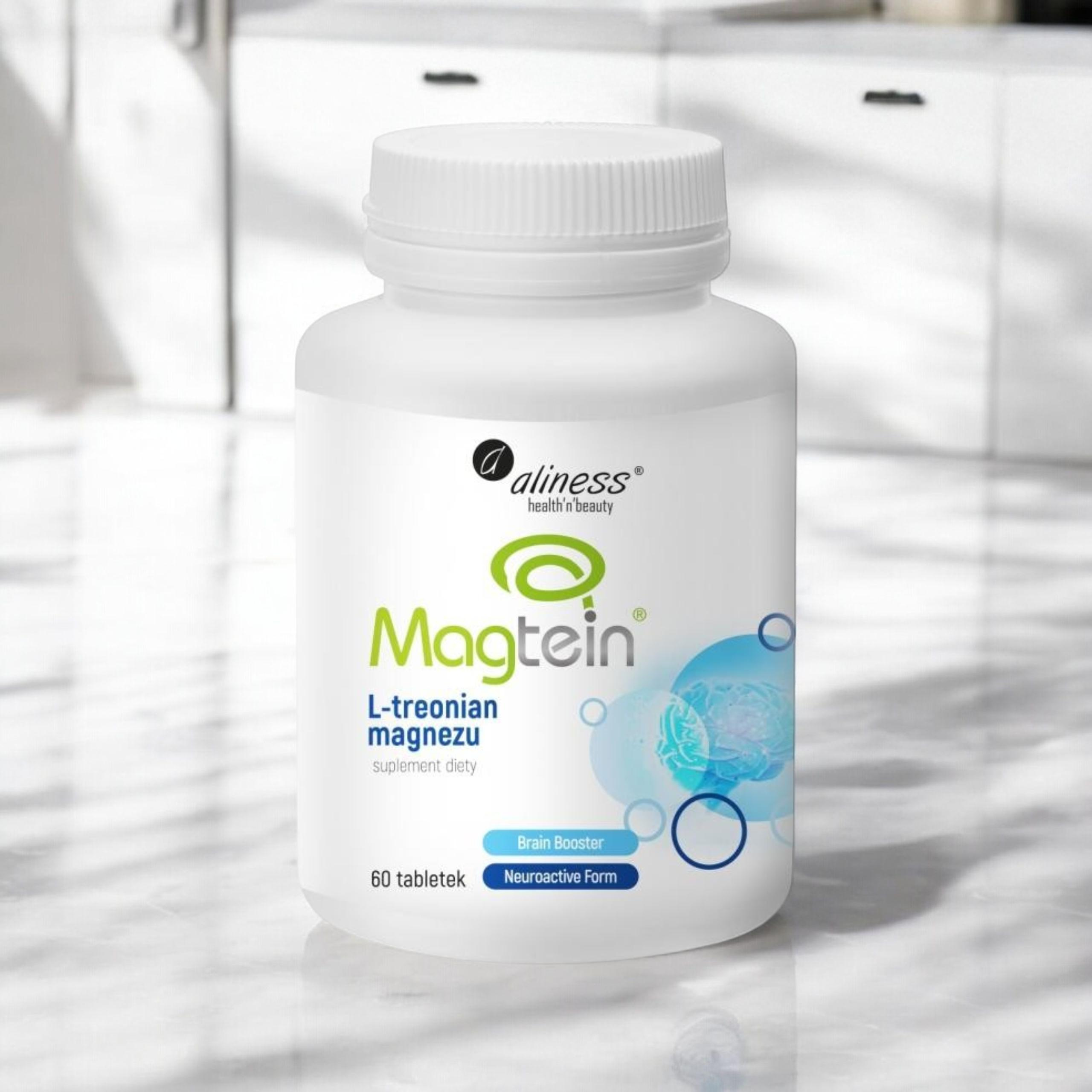 ALINESS - L-Thréonate de Magnésium Magtein 72mg - 60tabs.