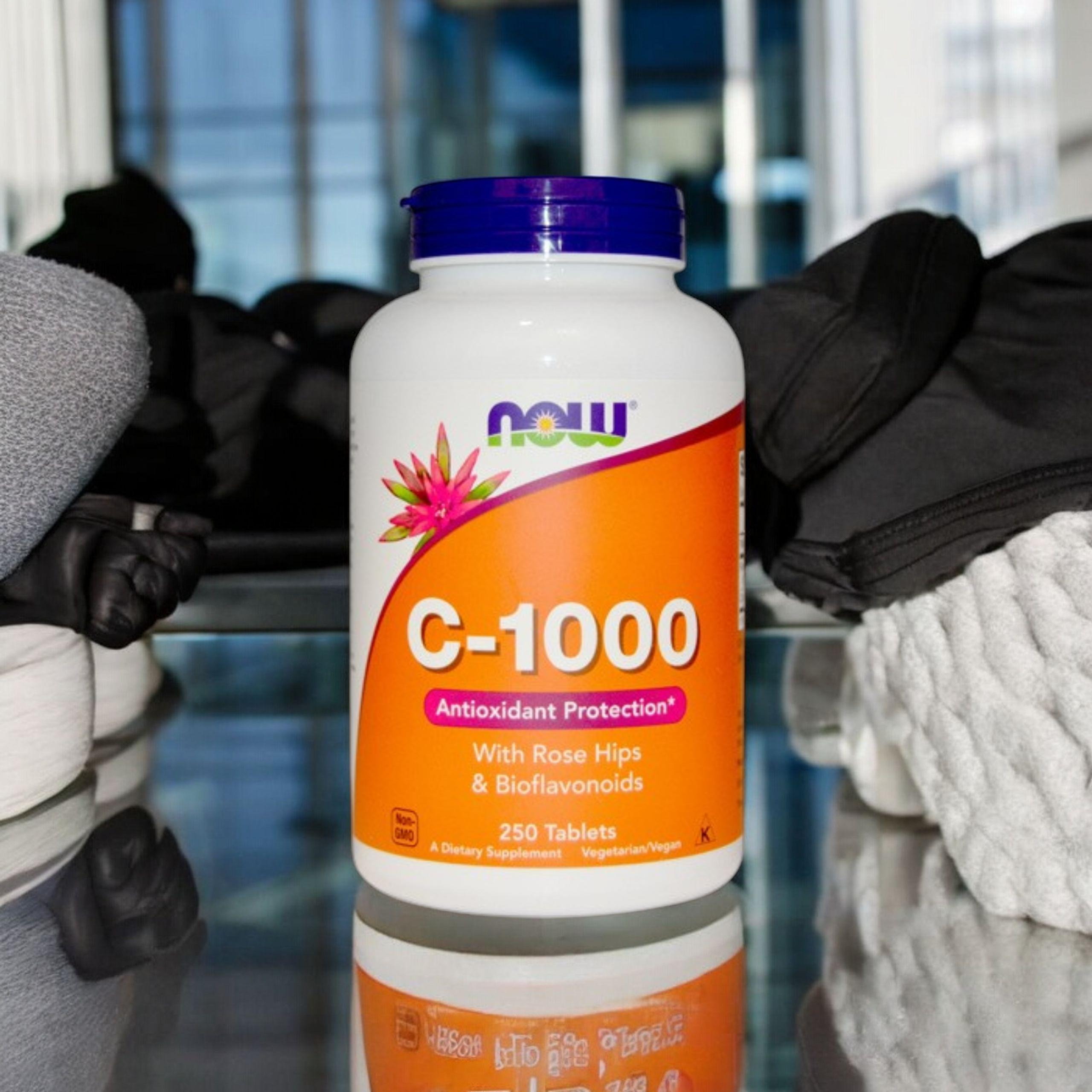 NOW Vitamin C-1000 Protection Antioxydante - 250tabs