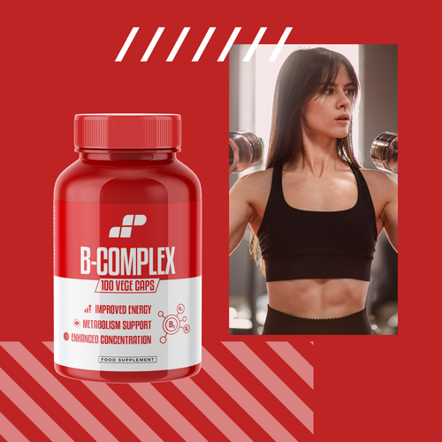 MP NUTRITION Vitamin B-Complex - 100vcaps - Complexe de Vitamines B