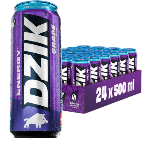 DZIK Énergie 24x 500ml