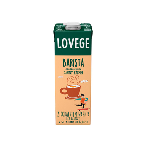 SANTE - Boisson Lovege Avoine Barista - 330ml - Caramel Salé