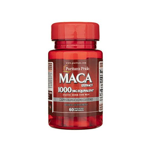 Puritan's Pride Extrait de Maca 1000mg - 60caps.