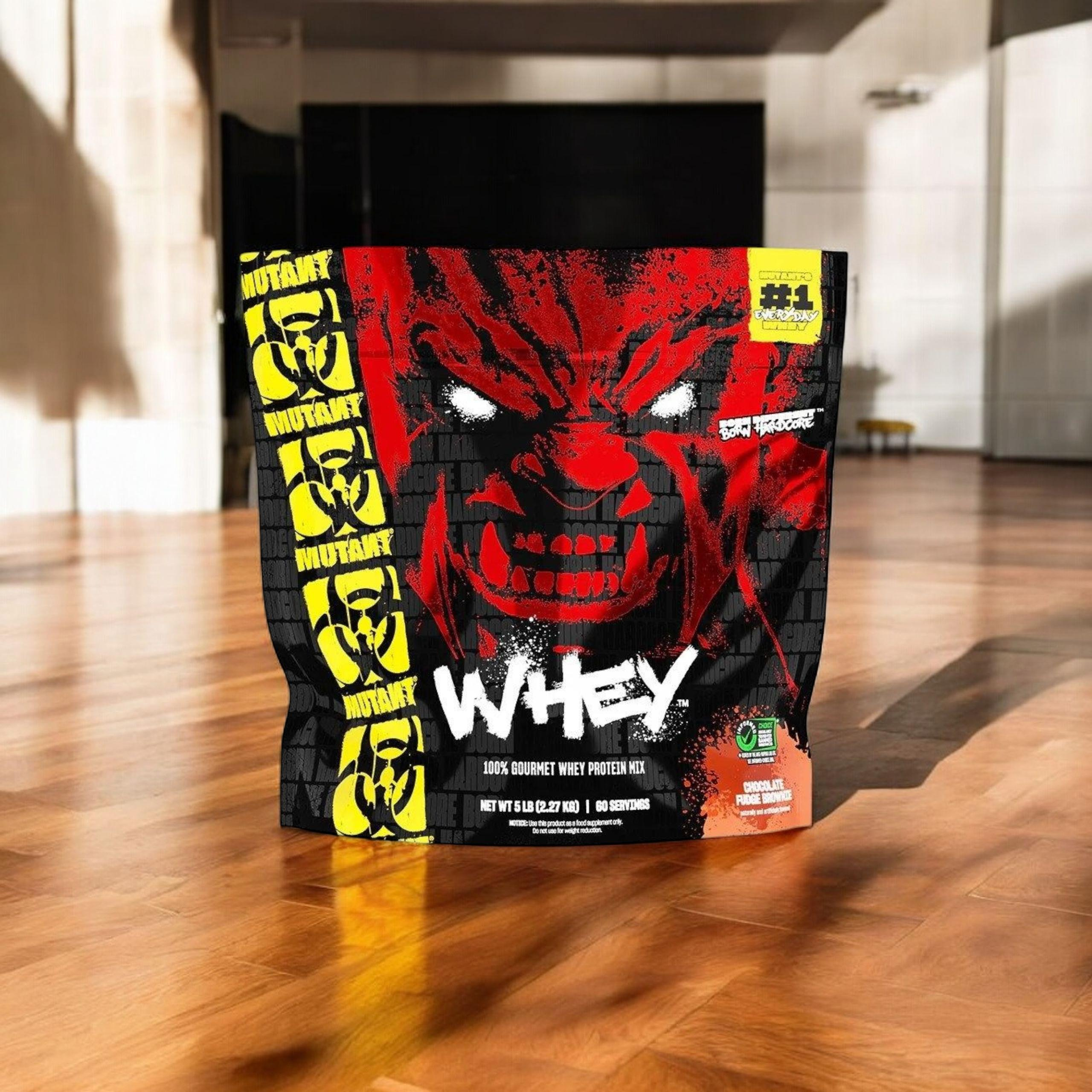 ENDOMMAGÉ - Mutant Whey - 2270g - Chocolate Fudge Brownie - SOLDES - 30-06