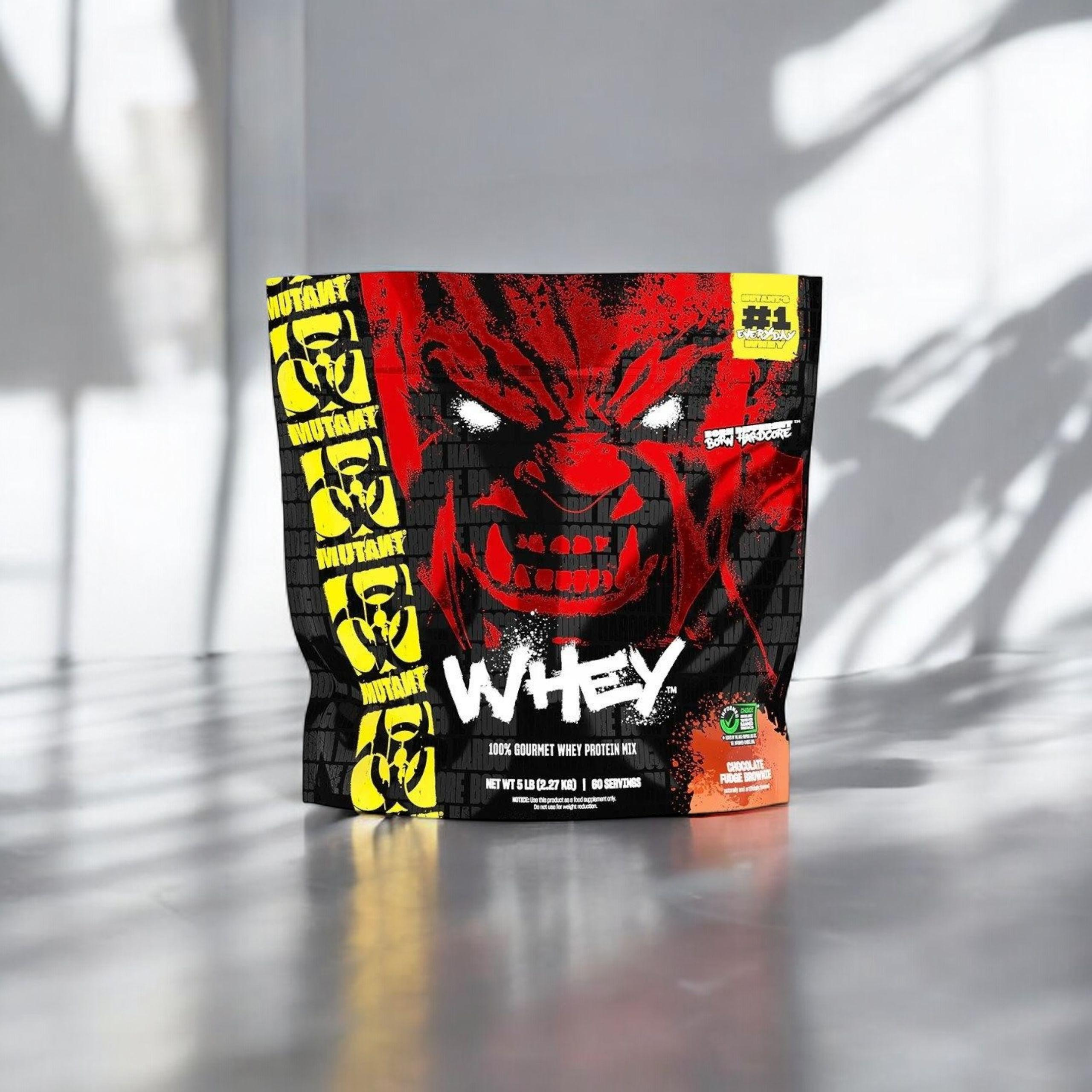 ENDOMMAGÉ - Mutant Whey - 2270g - Chocolate Fudge Brownie - SOLDES - 30-06