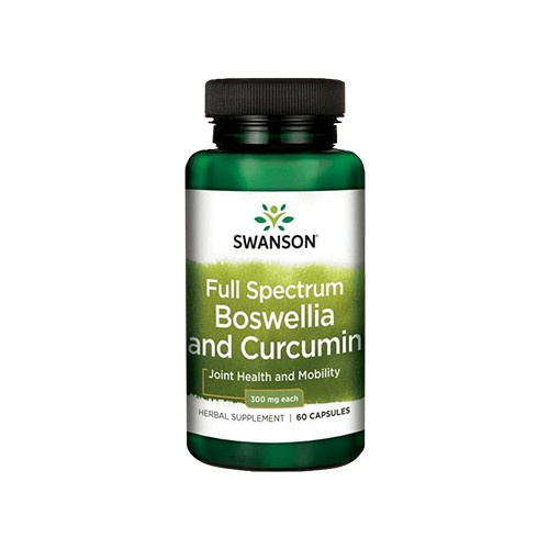 SWANSON Full Spectrum Boswellia & Curcumin - 60caps