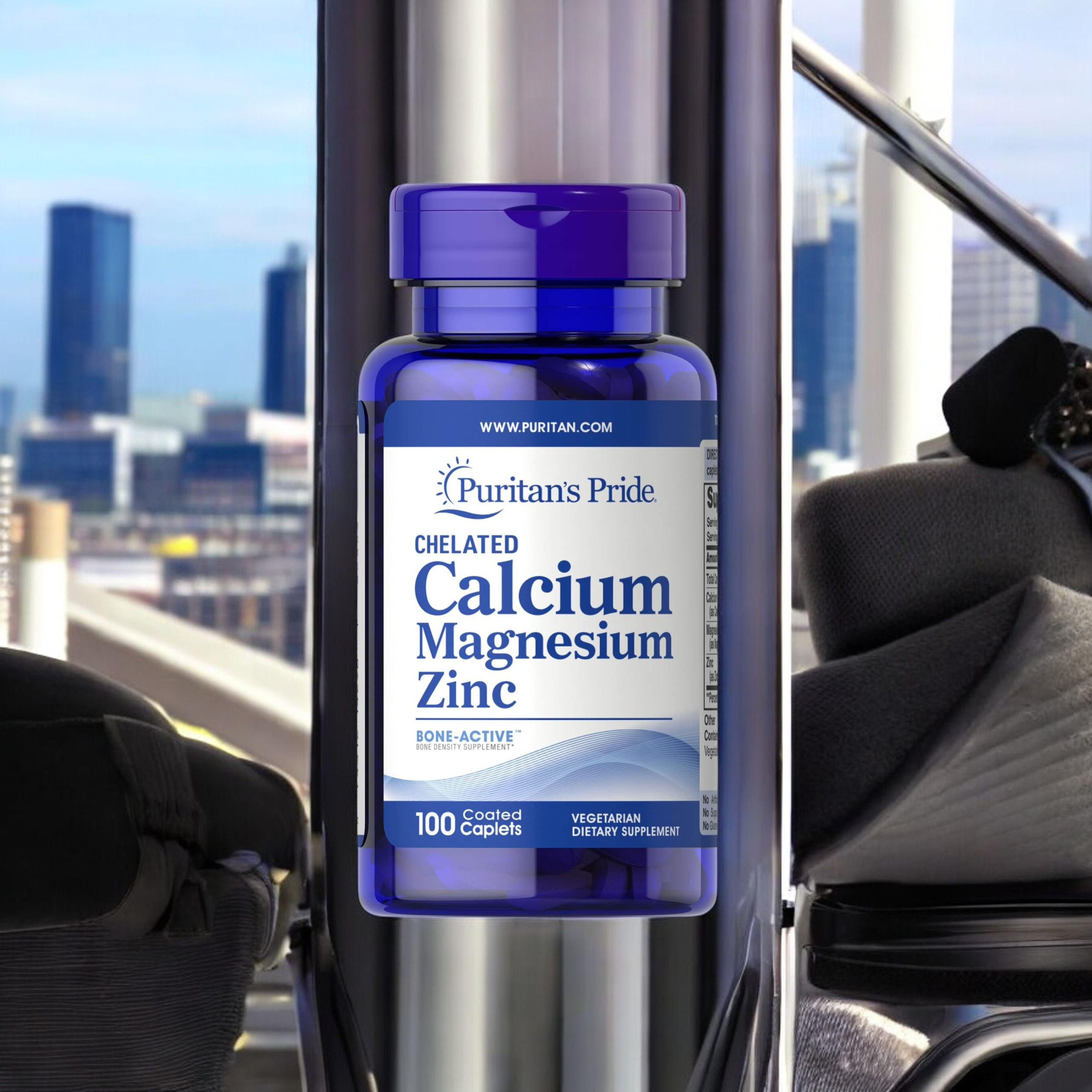 Puritan's Pride Calcium Magnesium Zinc - 100caplets
