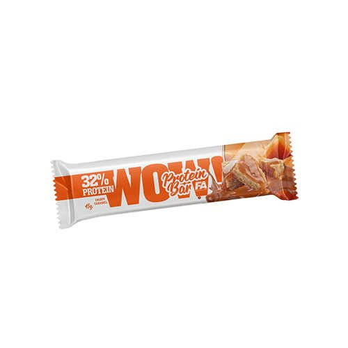 FITNESS AUTHORITY WOW Protein Bar - 45g  Crispy Caramel VENTE