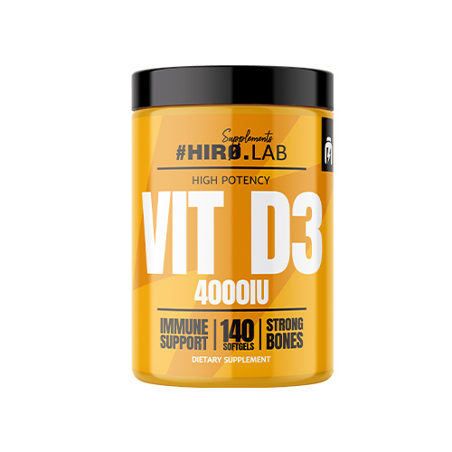 HIRO.LAB Vitamin D3 4000IU - 140 gélules molles