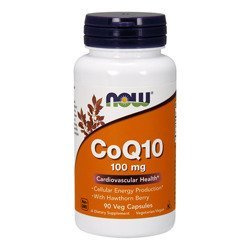 NOW CoQ10 ( Coenzyme Q10 ) 100mg - 90vegcaps