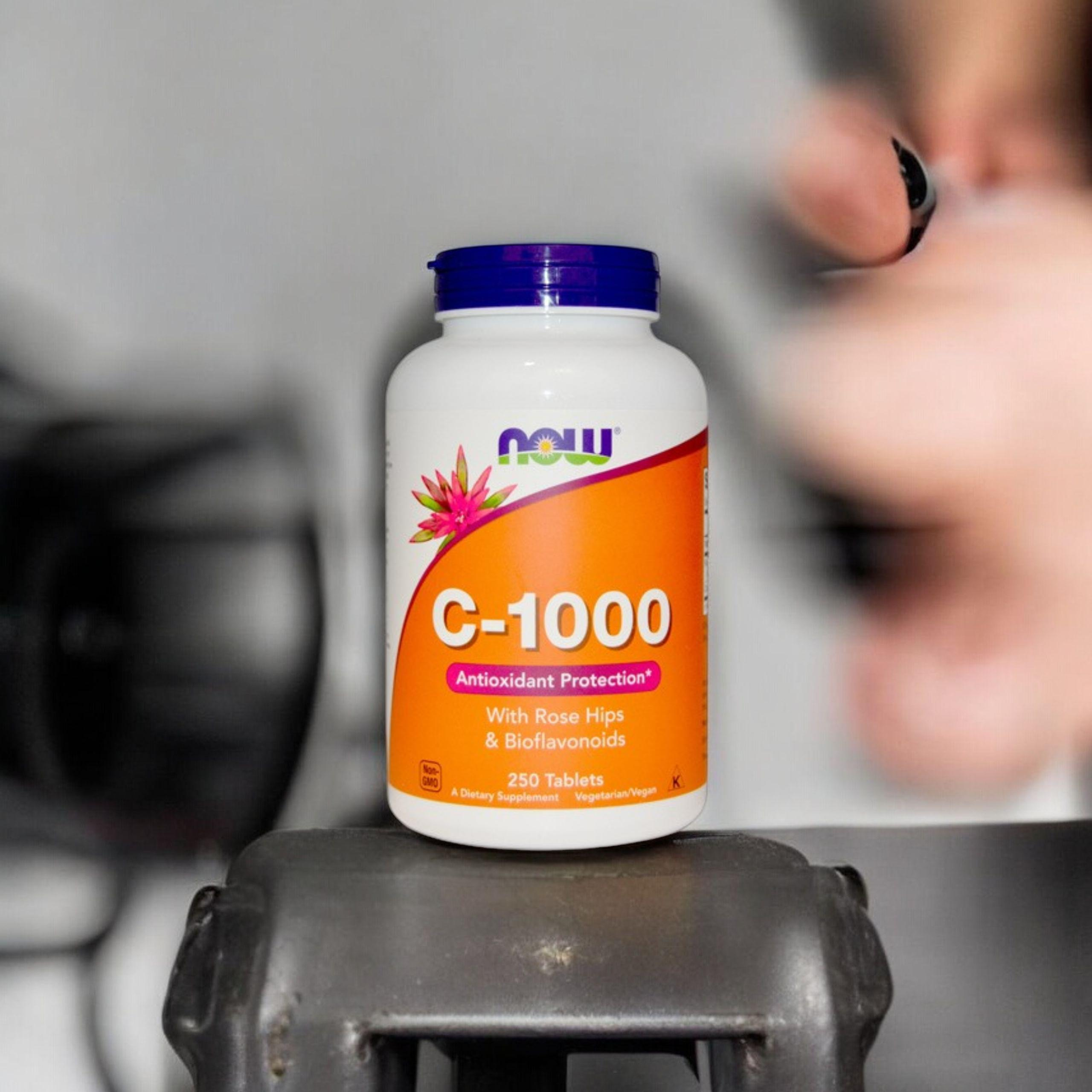 NOW Vitamin C-1000 Protection Antioxydante - 250tabs