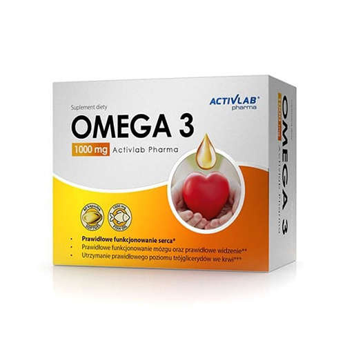 ACTIVLAB PHARMA Omega 3 1000mg - 60caps.