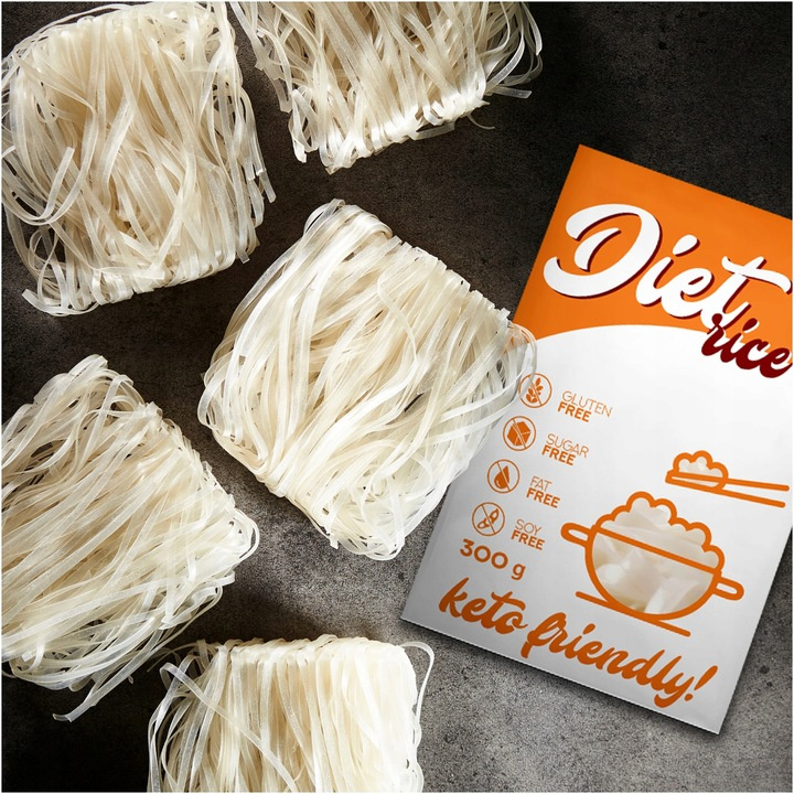 Cheat Meal Nutrition Diet Rice - 6x 400g (6x 300g netto) - Pâtes Konjac