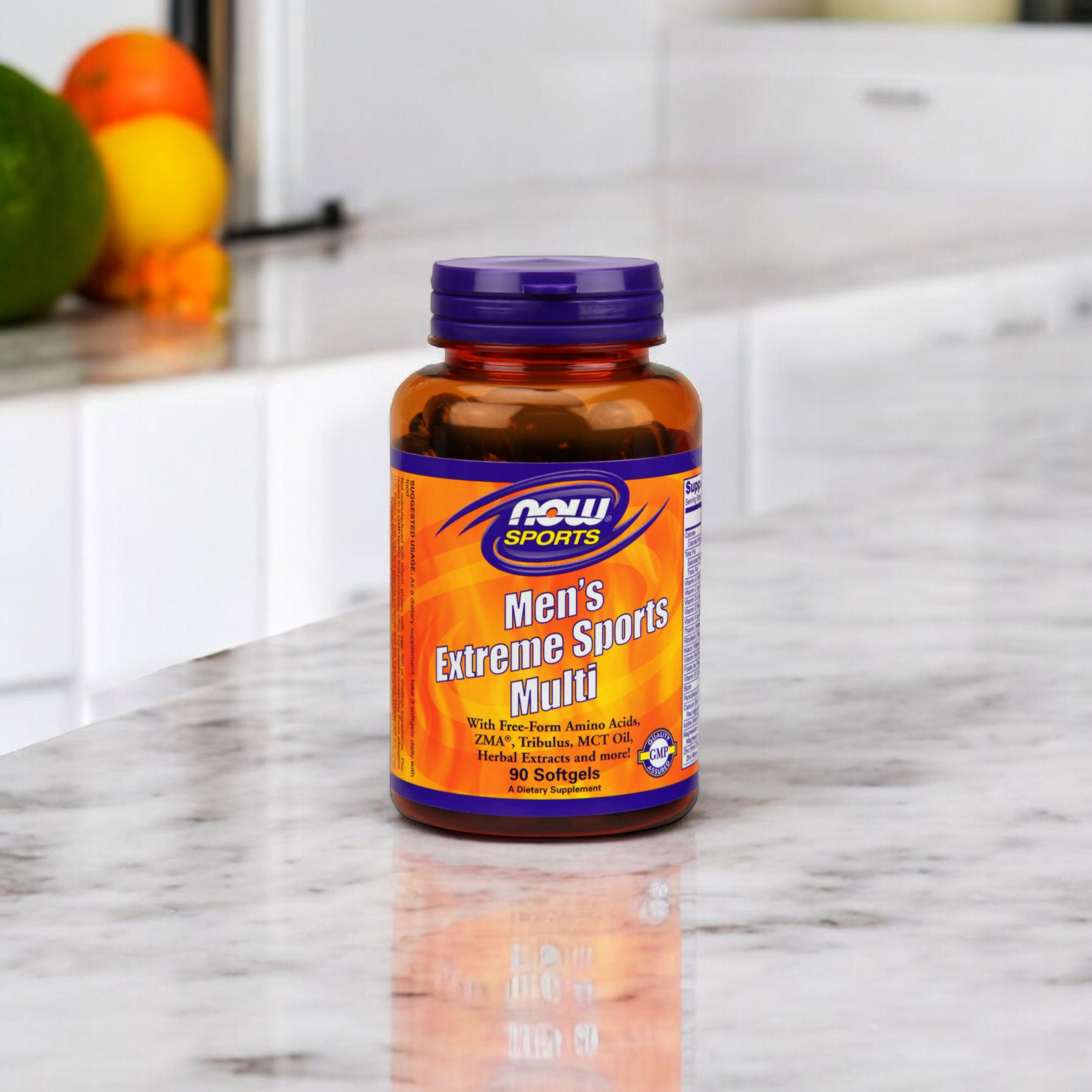 NOW Men's Extreme Sports MultiVitamin - 90softgels