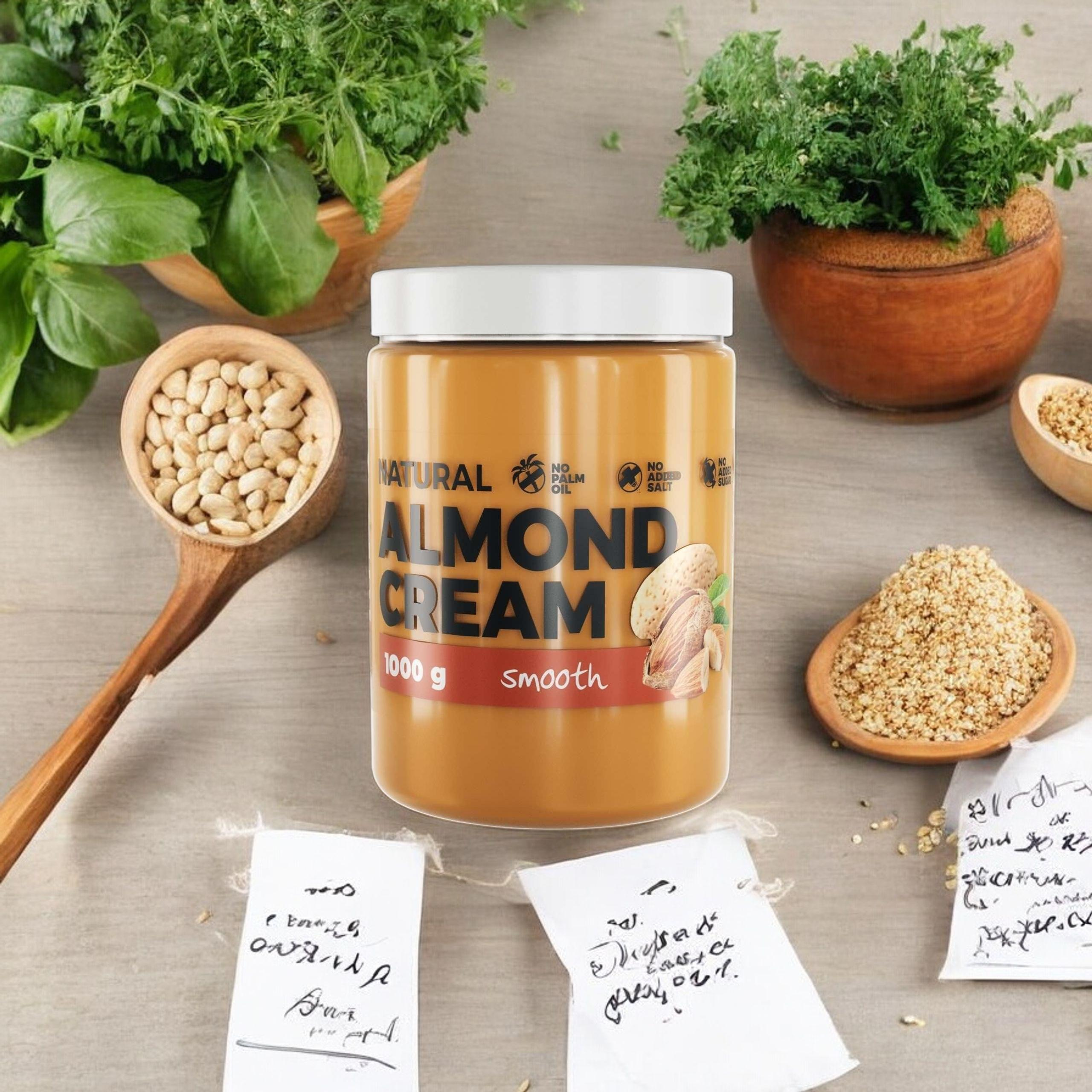7 NUTRITION - Almond Butter - 1000g - Smooth - Beurre d'Amandes