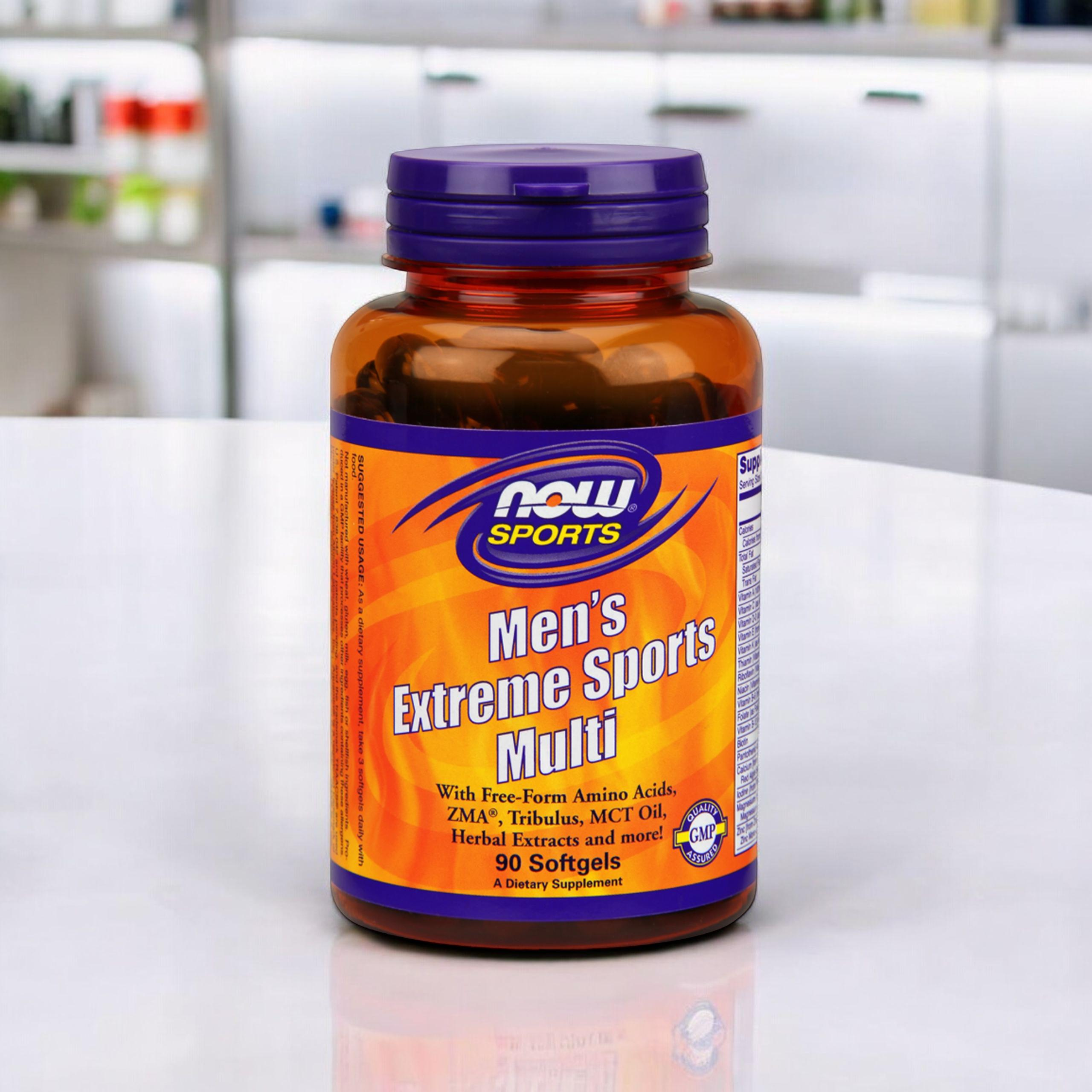 NOW Men's Extreme Sports MultiVitamin - 90softgels