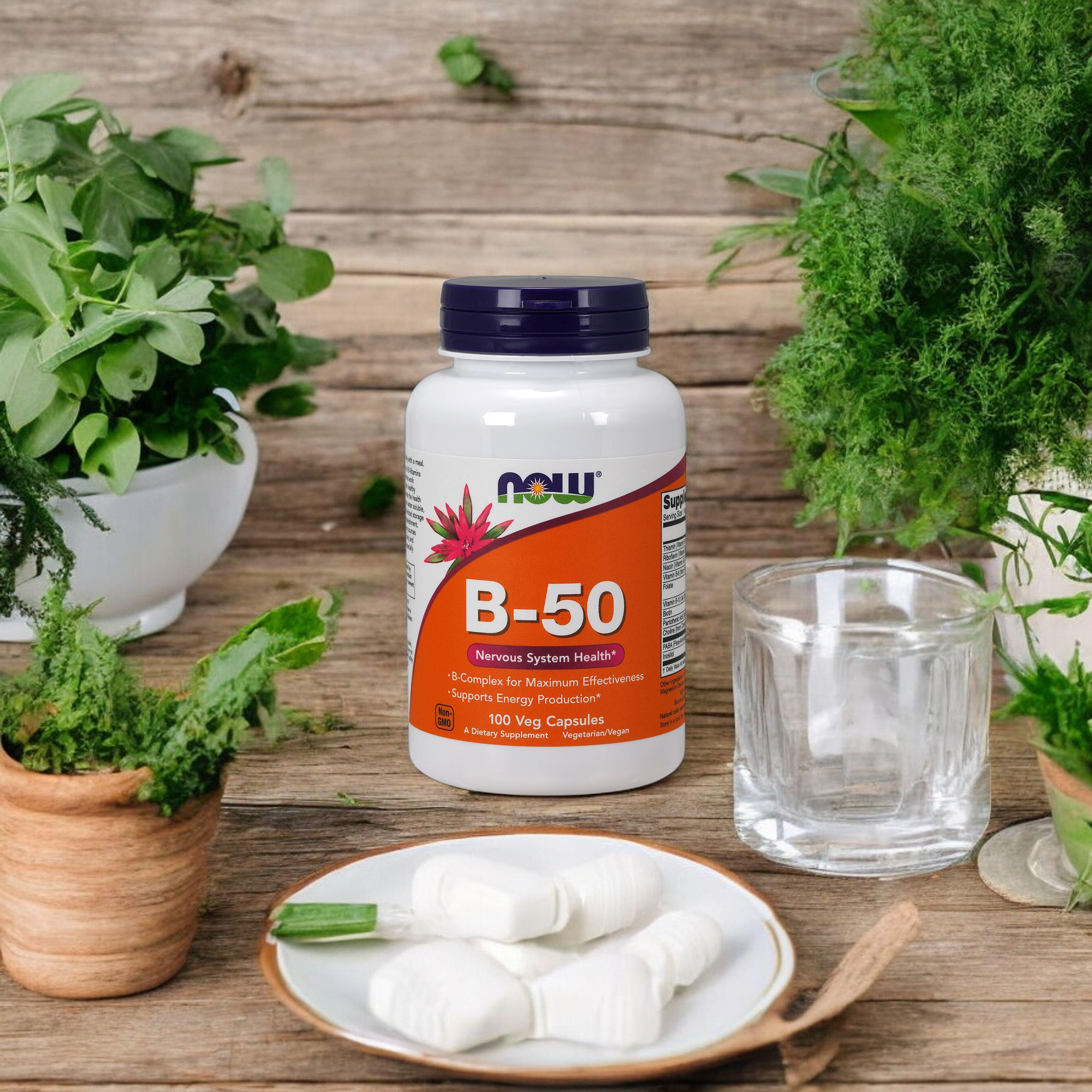 NOW Vitamin B-50 - 100vcaps