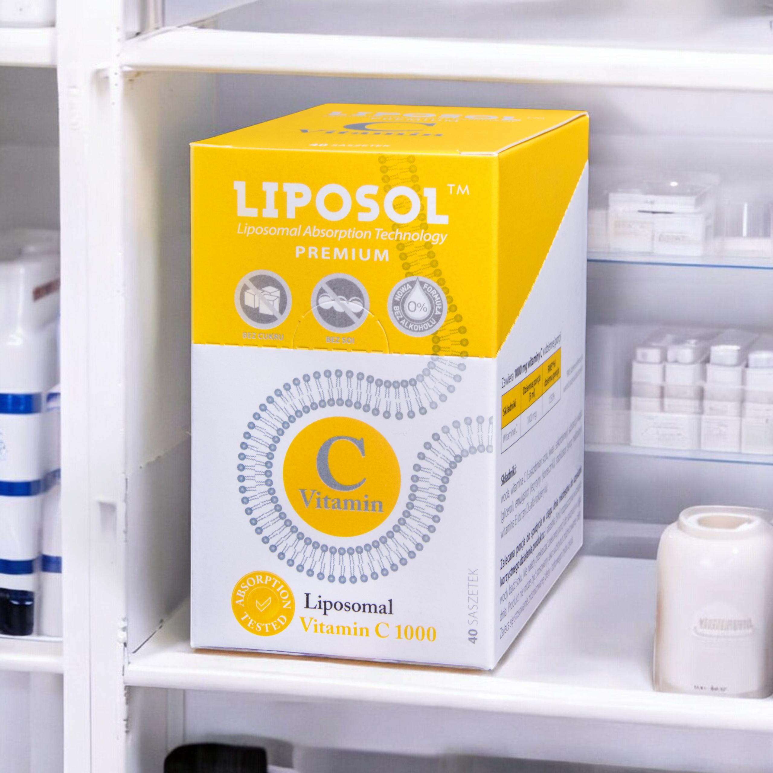 ALINESS Liposol Liposomal Vitamin C 1000 - 40 sachets