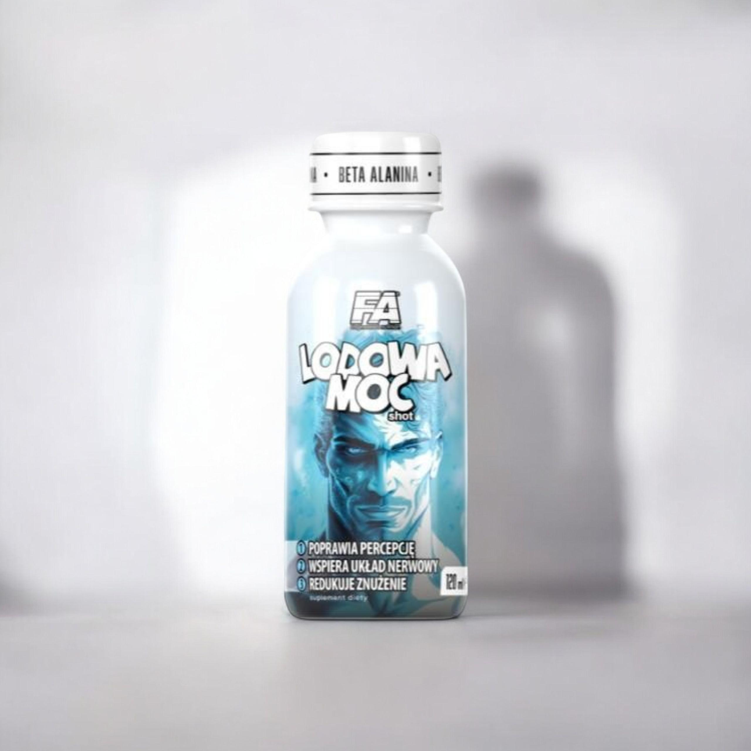 FITNESS AUTHORITY - Lodowa Moc Shot - 120ml - Lemon Ice Tea